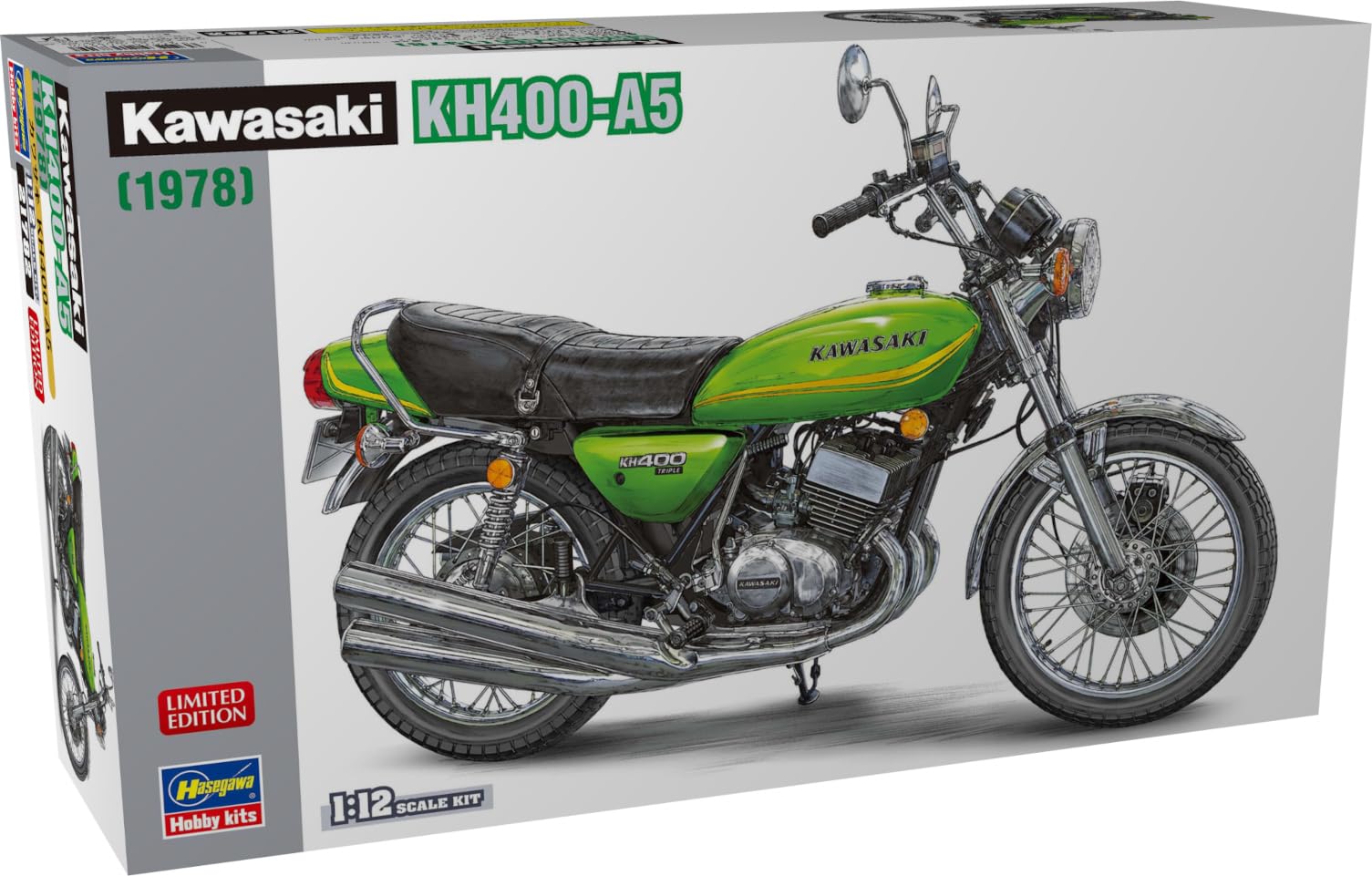 Amazon | ハセガワ(Hasegawa) 1/12 カワサキ KH400-A5 1978年